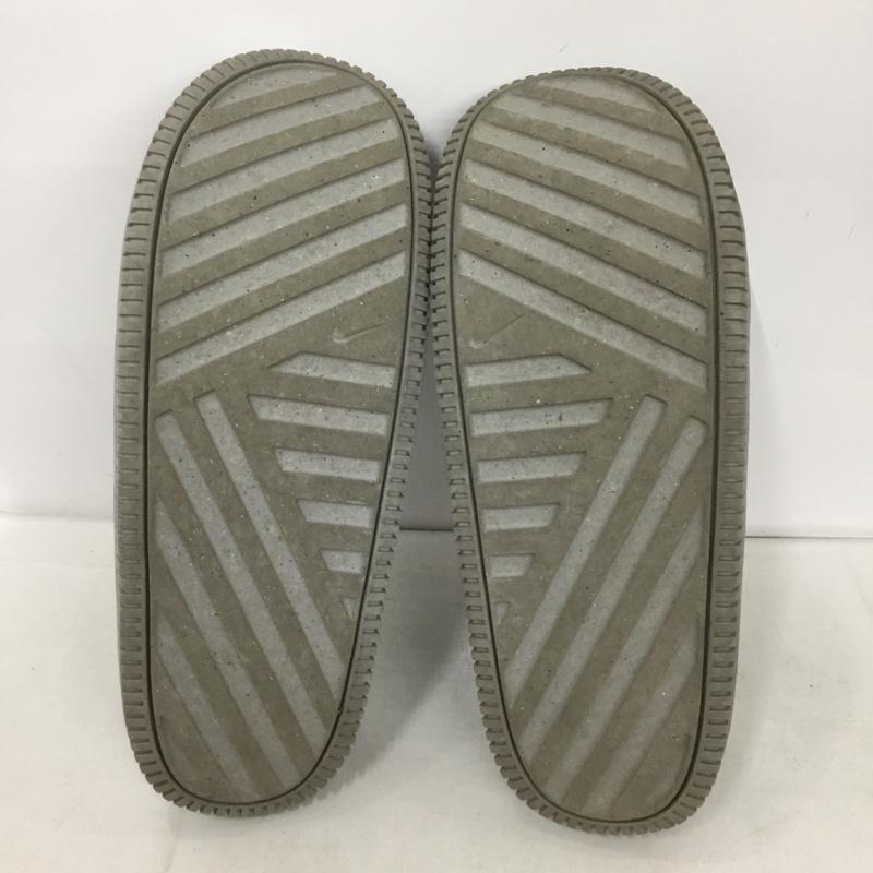 ナイキ NIKE サンダル サンダル シャワーサンダル M10 ワンポイント 灰 / グレー / メンズ USED 古着 中古 10135544