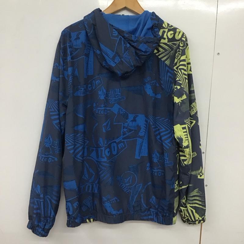 ボルコム VOLCOM ジャケット、上着 ジャンパー、ブルゾン ジップアップジャケット ナイロンジャケット アウター ジップアップパーカー S プリント マルチカラー / マルチカラー / メンズ USED 古着 中古 10133259
