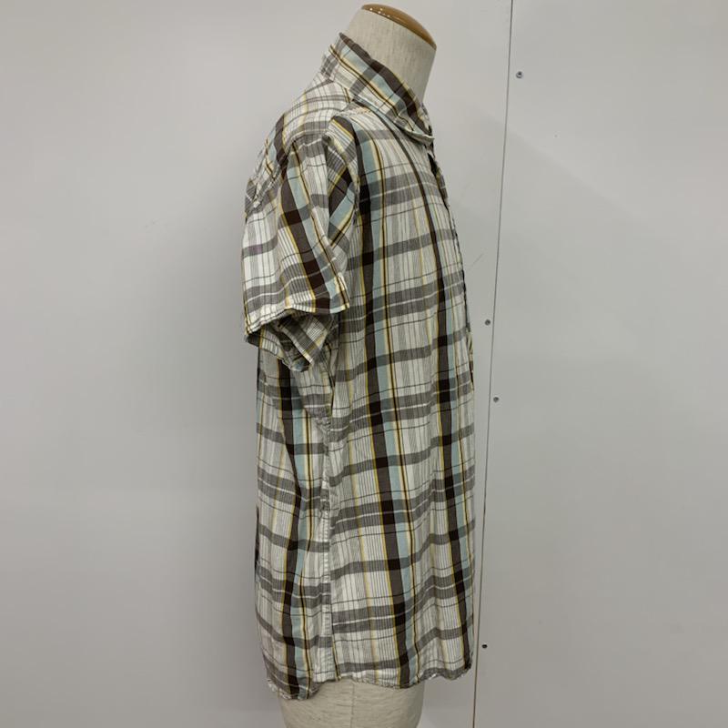 スコッチアンドソーダ SCOTCH&SODA シャツ、ブラウス 半袖 チェックシャツ 半袖シャツ M チェック マルチカラー / マルチカラー / メンズ USED 古着 中古 10038811