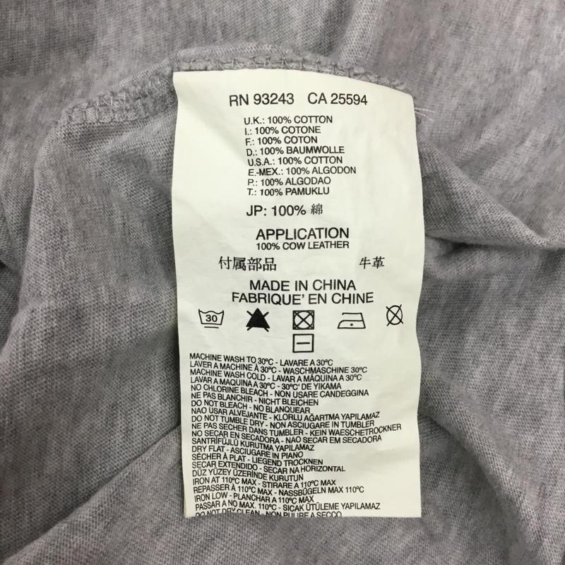 ディーゼル DIESEL ポロシャツ 半袖 L 無地 灰 / グレー / メンズ USED 古着 中古 10108956