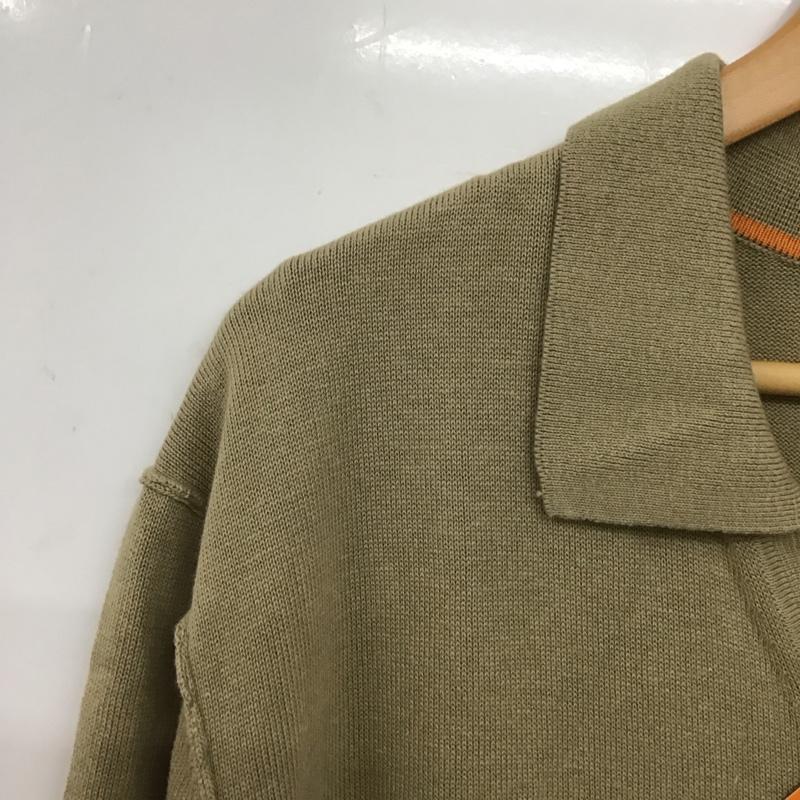 ボス BOSS ポロシャツ 半袖 Anrepolo カシミア混 タグ付き XXL 無地 ベージュ / ベージュ / メンズ USED 古着 中古 10133277