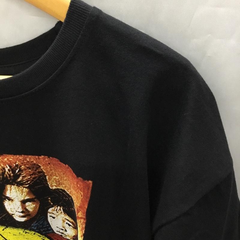 古着 USED Tシャツ 半袖 半袖カットソー プリントTシャツ クルーネックカットソー バンドTシャツ XL プリント 黒 / ブラック / メンズ USED 古着 中古 10106942