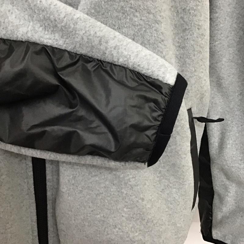 ザノースフェイス THE NORTH FACE ジャケット、上着 ジャケット、ブレザー NLW22031 フリースジャケット S ロゴ、文字 黒 / ブラック / X 灰 / グレー / レディース USED 古着 中古 10115279
