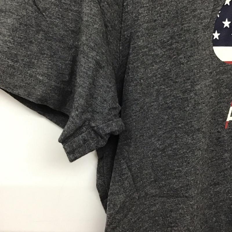 ナイキ NIKE Tシャツ 半袖 503718-071 半袖カットソー プリントTシャツ スポーツウェア L ロゴ、文字 灰 / グレー / メンズ USED 古着 中古 10138140