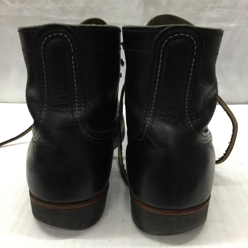レッドウィング RED WING ブーツ 一般 8114 アイアンレンジ 26.5cm US:8.5 無地 黒 / ブラック / メンズ USED 古着 中古 10113691
