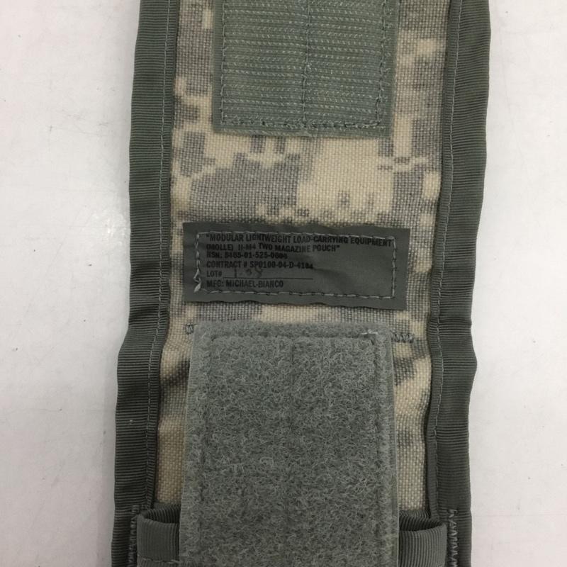 古着 USED バッグ バッグ ミリタリー ポーチ カモフラージュ柄・迷彩 カーキ / カーキ / メンズ USED 古着 中古 10137420