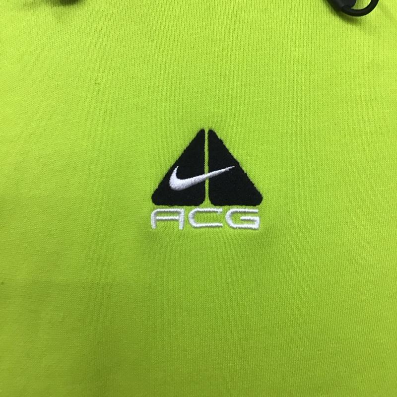 ナイキ エィシージー NIKE ACG パーカー 長袖 dh3088-389 パーカー プルオーバーパーカー スポーツウェア L ロゴ、文字 緑 / グリーン / メンズ USED 古着 中古 10123938