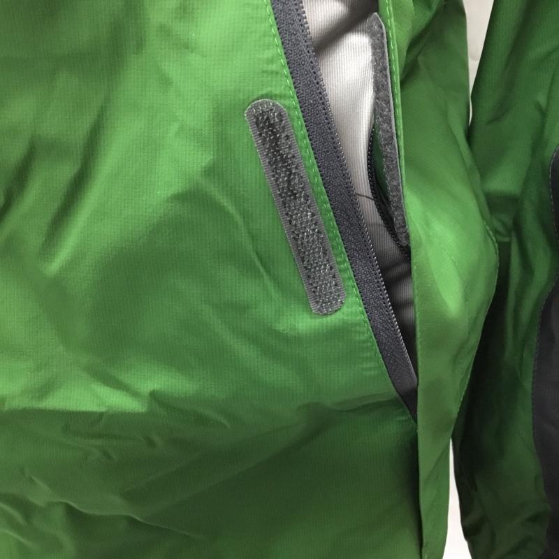 ザノースフェイス THE NORTH FACE ジャケット、上着 ジャケット、ブレザー np11213 マウンテンパーカー レインウェア RAINTEXFLIGHT ジップアップジャケット S ロゴ、文字 黒 / ブラック / X 緑 / グリーン / メンズ USED 古着 中古 10106462