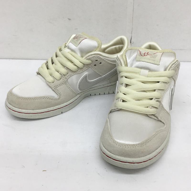 ナイキ NIKE スニーカー スニーカー FZ5654-100 Nike SB Dunk Low PRM City of Love 23.0cm 無地 白 / ホワイト / X アイボリー / アイボリー / X ベージュ / ベージュ / レディース USED 古着 中古 10130256