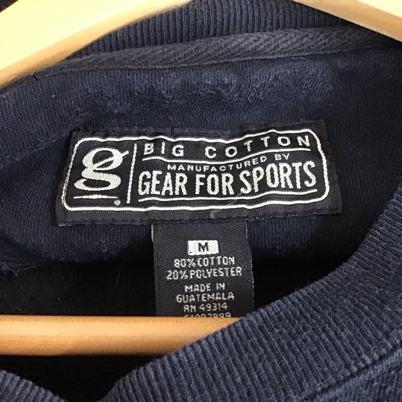 ギアフォースポーツ Gear for Sports トレーナー 長袖 M 無地 黒 / ブラック / レディース USED 古着 中古 10120160