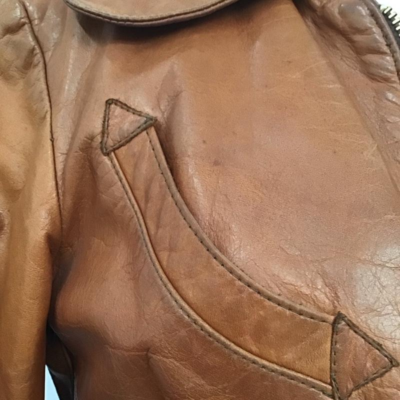 古着 USED ジャケット、上着 レザージャケット 無地 茶 / ブラウン / レディース USED 古着 中古 10114150