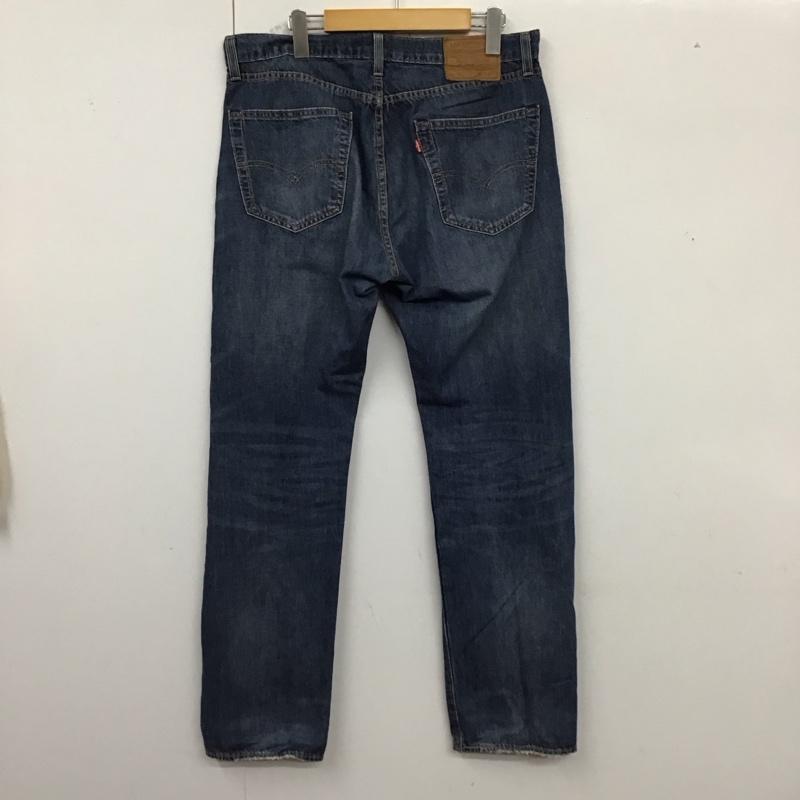 リーバイストラウスアンドコー Levi Strauss & co. パンツ デニム、ジーンズ デニムパンツ ストレートパンツ スリムパンツ カジュアルパンツ 薄手 33インチ 無地 インディゴ / インディゴ /  メンズ USED 古着 中古 10123551