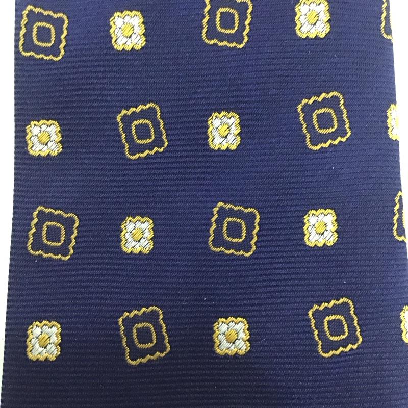 ヴェルサーチ VERSACE ネクタイ ネクタイ シルク 総柄 紺 / ネイビー / メンズ USED 古着 中古 10125664