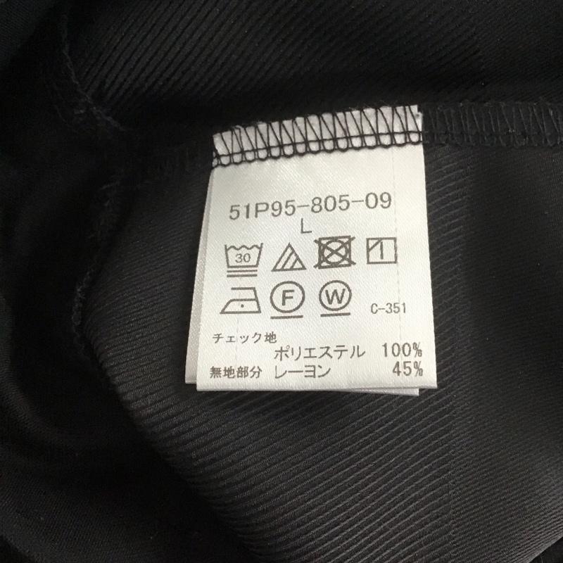 ブラックレーベルクレストブリッジ BLACK LABEL CRESTBRIDGE カットソー 長袖 長袖カットソー Vネックカットソー ロングスリーブカットソー L 無地 黒 / ブラック / メンズ USED 古着 中古 10106573