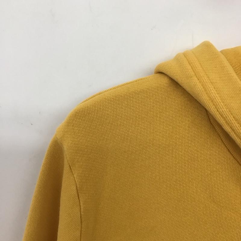 リーバイス Levi s パーカー 長袖 長袖 S ロゴ、文字 黄 / イエロー / メンズ USED 古着 中古 10135980