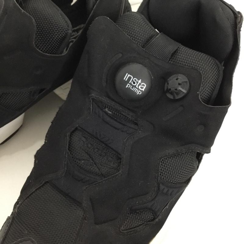 リーボック Reebok スニーカー スニーカー V65750 INSTA PUMP FURY OG 24.5cm 24.5cm ロゴ、文字 黒 / ブラック / X 白 / ホワイト / レディース USED 古着 中古 10122822