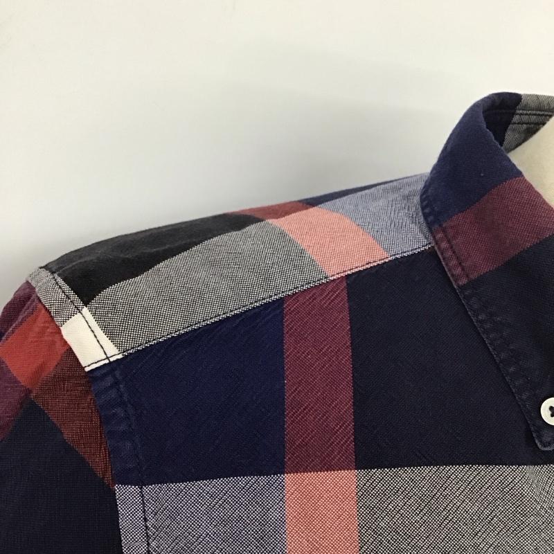 ブラックレーベルクレストブリッジ BLACK LABEL CRESTBRIDGE シャツ、ブラウス 長袖 長袖シャツ チェックシャツ カラーシャツ ボタンダウンシャツ M チェック マルチカラー / マルチカラー / レディース USED 古着 中古 10126924