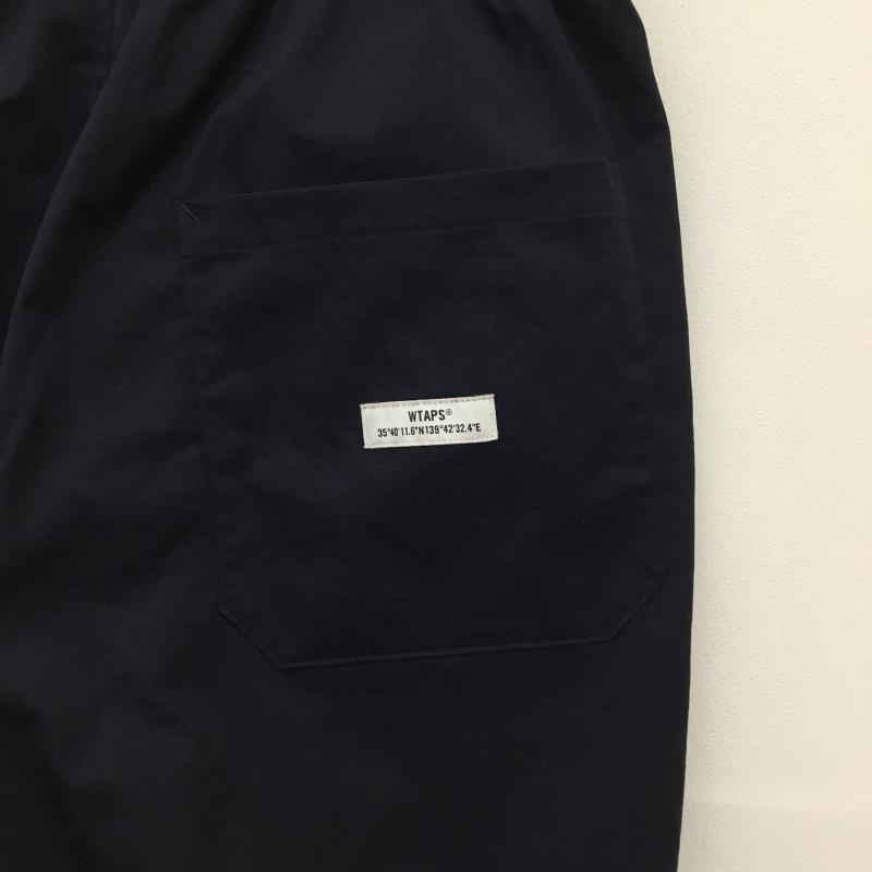 ダブルタップス WTAPS パンツ ワークパンツ、ペインターパンツ WTAPS ストレートパンツ 23BRDT-PTM03 4 無地 X ワンポイント 紺 / ネイビー / メンズ USED 古着 中古 10127160
