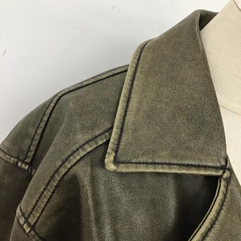 ザラ ZARA ジャケット、上着 ライダース 4341 706 822 フェイクレザー XS 無地 黒 / ブラック / レディース USED 古着 中古 10118800