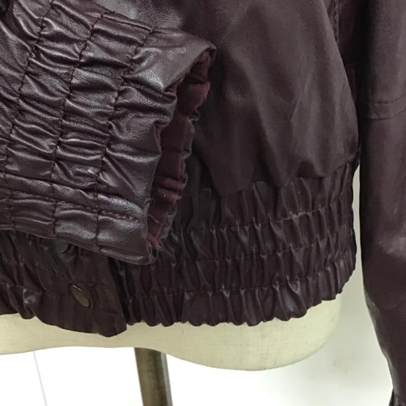 ザラ ZARA ジャケット、上着 ジャンパー、ブルゾン L 無地 紫 / パープル / レディース USED 古着 中古 10111062