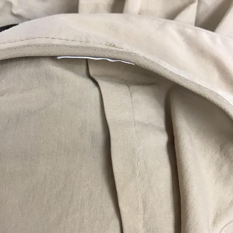 ザラ ZARA パンツ スラックス ワイドパンツ XS 無地 ベージュ / ベージュ / レディース USED 古着 中古 10112619
