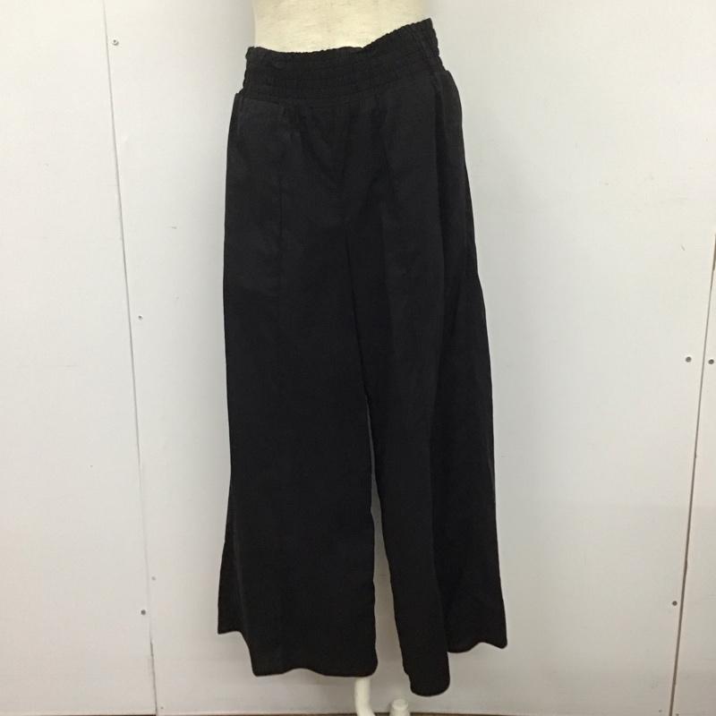 ミラオーウェン Mila Owen セットアップ セットアップ 09WF0182010 パンツ ノースリーブ 1 無地 黒 / ブラック / レディース USED 古着 中古 10133312