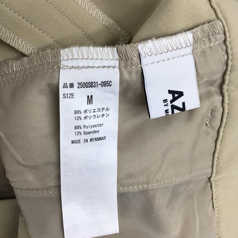 アズールバイマウジー AZUL BY MOUSSY ボトムス ボトムス 250GSB31-095C ヴィーナステーパードパンツ M 無地 ベージュ / ベージュ / レディース USED 古着 中古 10121133