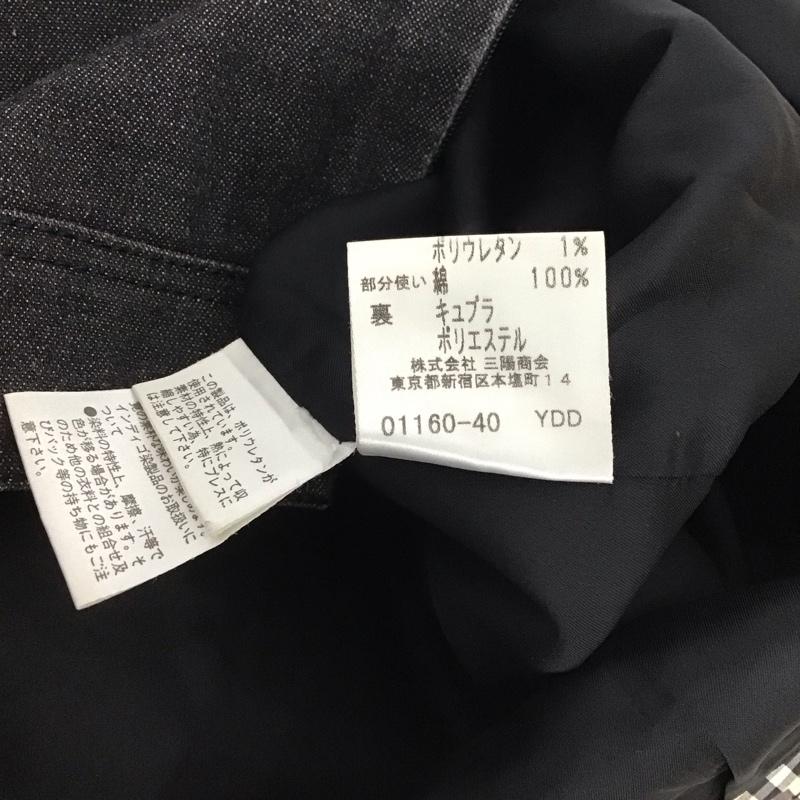 バーバリー BURBERRY スカート ひざ丈スカート 40 無地 黒 / ブラック / レディース USED 古着 中古 10145021