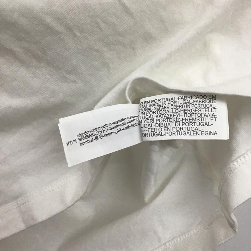 ザラ ZARA Tシャツ 半袖 半袖カットソー プリントTシャツ クルーネックカットソー M プリント 白 / ホワイト / レディース USED 古着 中古 10149559