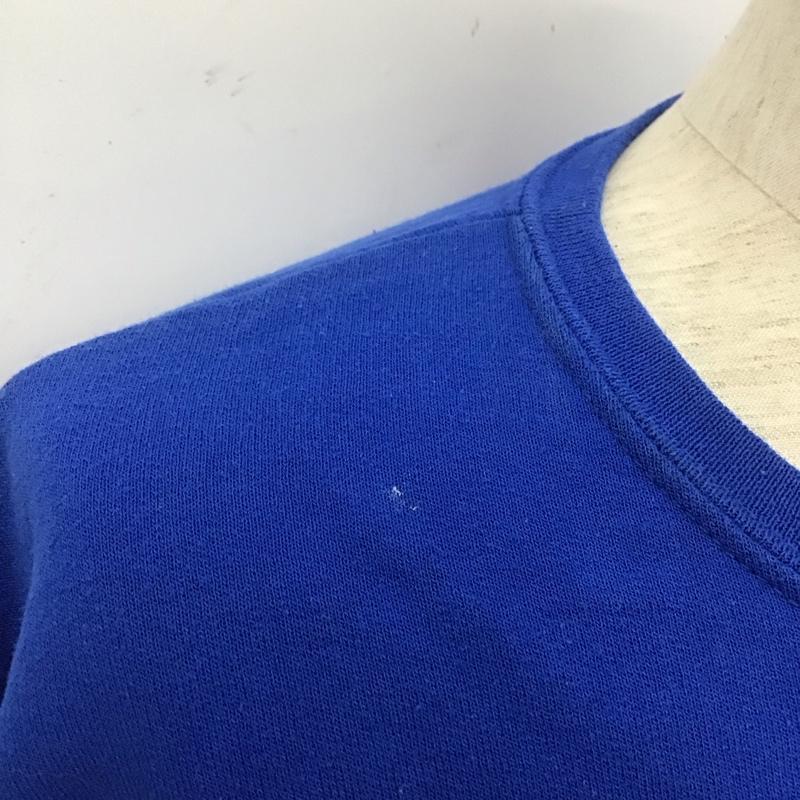 ジャージーズ JERZEES トレーナー 長袖 長袖 M プリント 青 / ブルー / メンズ USED 古着 中古 10106995
