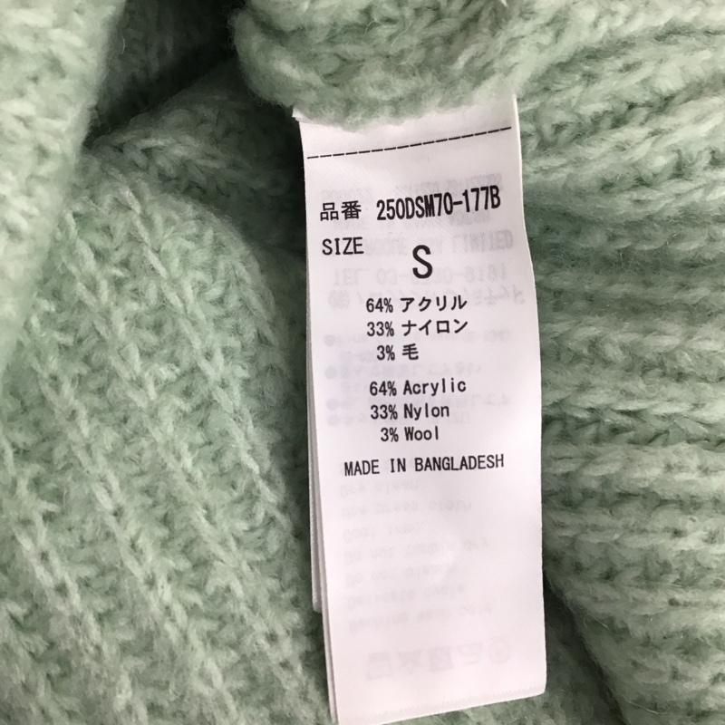 アズールバイマウジー AZUL BY MOUSSY ニット、セーター 長袖 長袖ニットカットソー ニット セーター Vネックニット S 無地 マルチカラー / マルチカラー / レディース USED 古着 中古 10119077