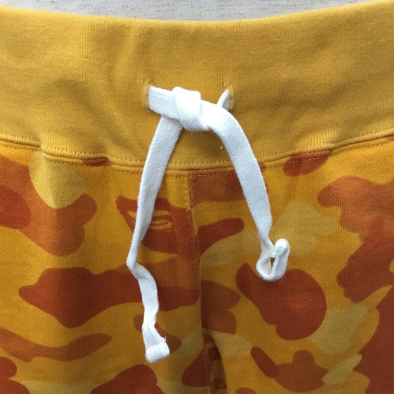 アベイシングエイプ A BATHING APE パンツ ショートパンツ ショート L カモフラージュ柄・迷彩 橙 / オレンジ /  メンズ USED 古着 中古 10121695
