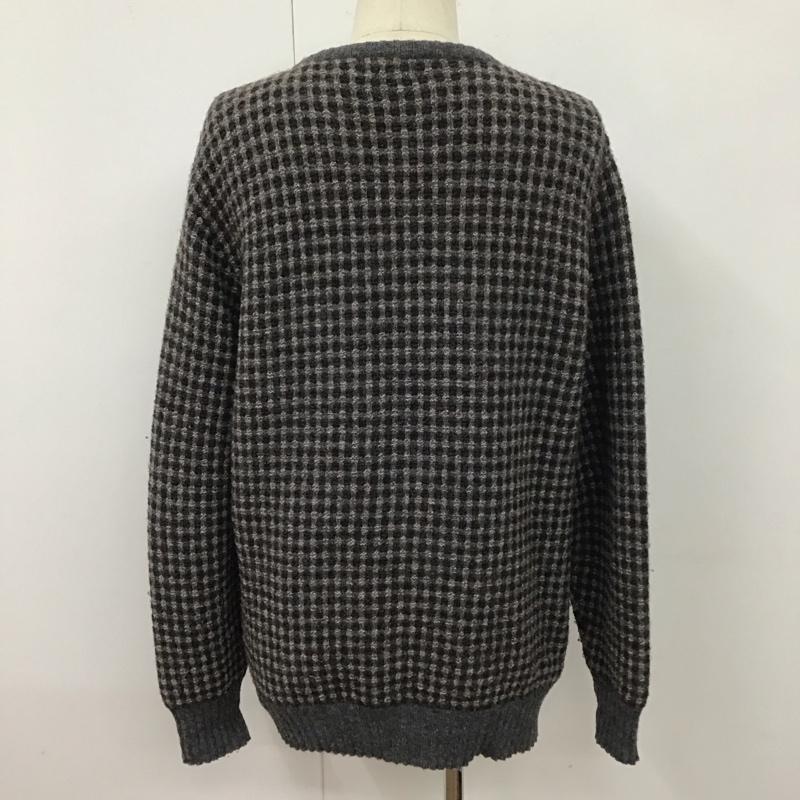 古着 USED ニット、セーター 長袖 長袖ニットカットソー ニット セーター クルーネックニット L 総柄 マルチカラー / マルチカラー / メンズ USED 古着 中古 10110348