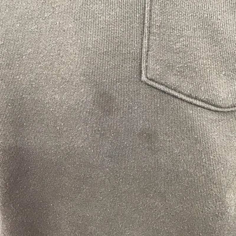 カーハート Carhartt トレーナー 長袖 長袖トレーナー スウェット クルーネック リブスウェットカットソー M ロゴ、文字 カーキ / カーキ / メンズ USED 古着 中古 10107687