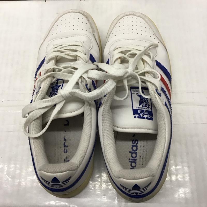 アディダス adidas スニーカー スニーカー DB0880 FA TOP TEN LO 25.5cm 25.5cm ロゴ、文字 白 / ホワイト / X 青 / ブルー / X 赤 / レッド / レディース USED 古着 中古 10116064