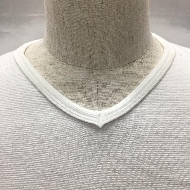 ハリウッドランチマーケット HOLLYWOOD RANCH MARKET カットソー 長袖 長袖カットソー ロングスリーブカットソー 無地Tシャツ 1 無地 白 / ホワイト /  メンズ USED 古着 中古 10113574