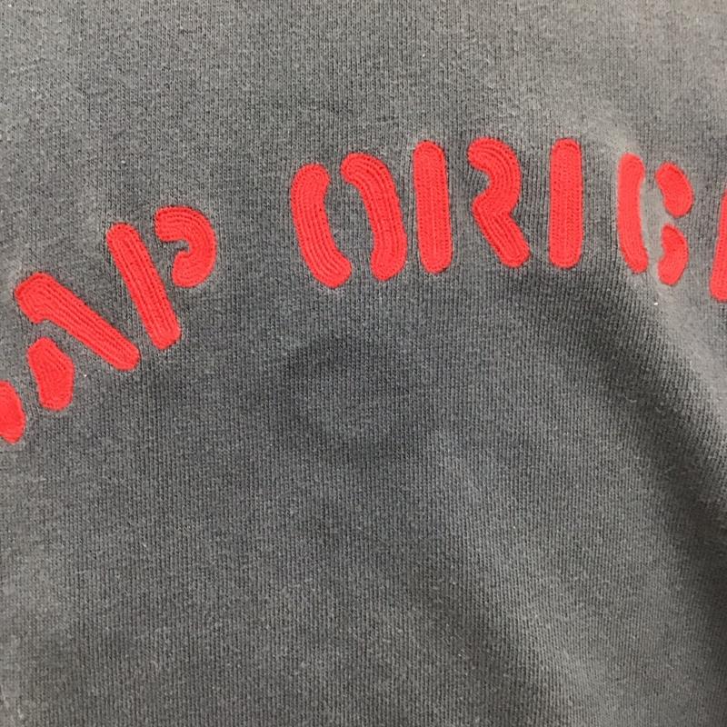 ギャップ GAP トレーナー 長袖 長袖 XXL ロゴ、文字 灰 / グレー / メンズ USED 古着 中古 10109774