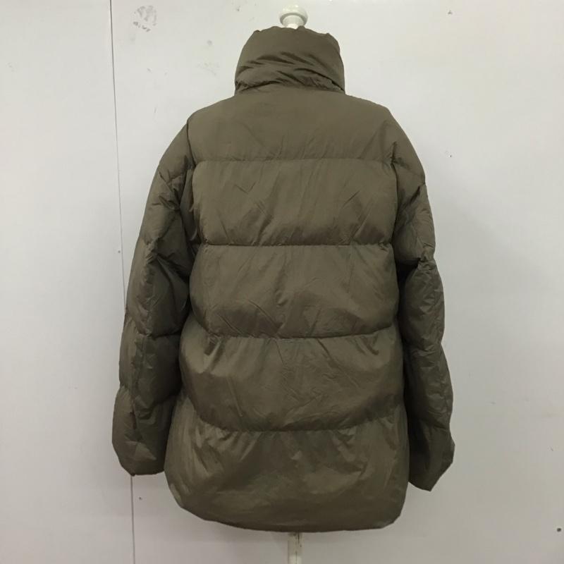 ユニクロ UNIQLO ジャケット、上着 ジャケット、ブレザー 211-421618 ジップアップジャケット ジャンパー ジャケット ダウンジャケット アウター M 無地 灰 / グレー / レディース USED 古着 中古 10124345