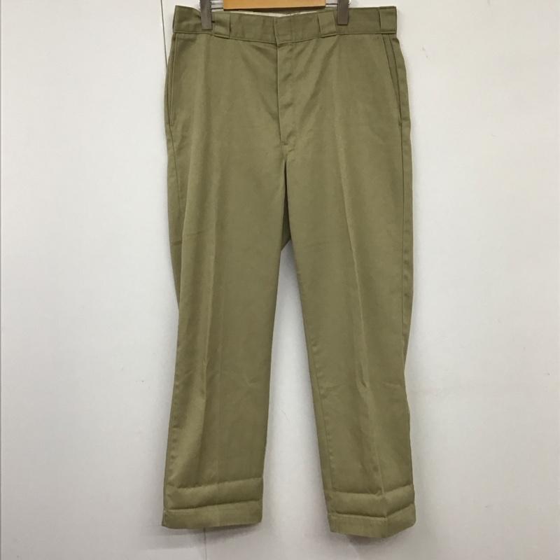ディッキーズ Dickies パンツ チノパン チノパン ワイドパンツ カジュアルパンツ 80s talon 36インチ 無地 ベージュ / ベージュ / メンズ USED 古着 中古 10132401