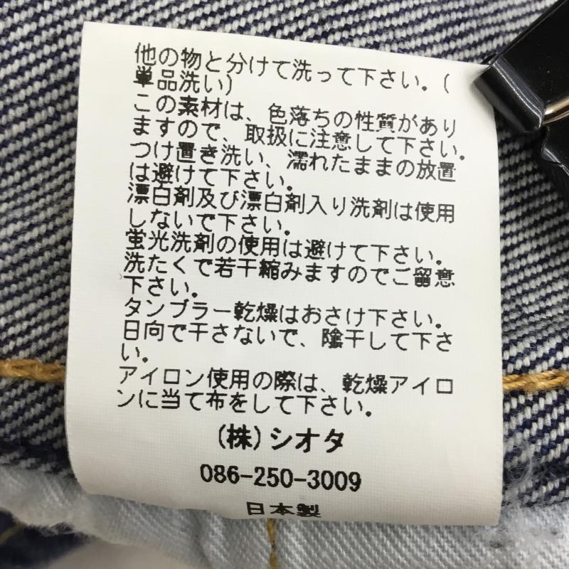 シオタ CIOTA パンツ デニム、ジーンズ PTM-3SL 34 無地 インディゴ / インディゴ / メンズ USED 古着 中古 10142025