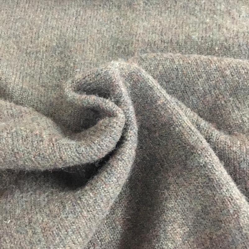 ザラ ZARA ニット、セーター 長袖 0693 404 500 クルーネック XL 無地 カーキ / カーキ / メンズ USED 古着 中古 10107032