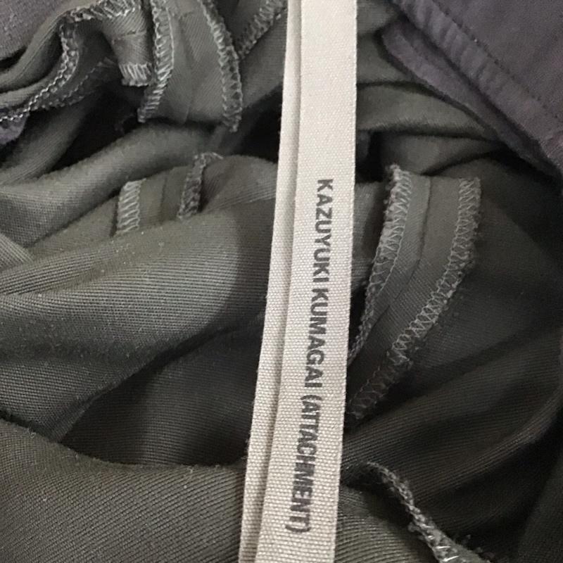 アタッチメント ATTACHMENT パンツ ワークパンツ、ペインターパンツ ワイドパンツ カジュアルパンツ ワークパンツ サルエル 3 無地 黒 / ブラック / メンズ USED 古着 中古 10119251