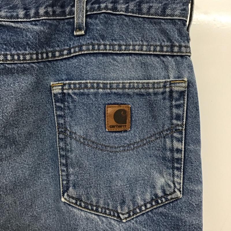 カーハート Carhartt パンツ ワークパンツ、ペインターパンツ デニムパンツ ワイドパンツ カジュアルパンツ 42インチ 無地 インディゴ / インディゴ / メンズ USED 古着 中古 10133157