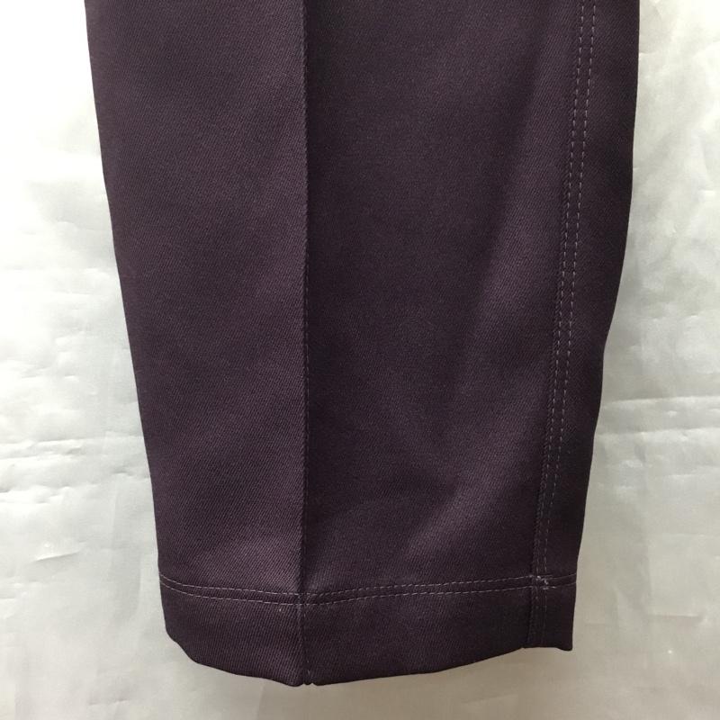 ニードルス Needles パンツ スラックス スラックスパンツ スリムパンツ カジュアルパンツ センタータックパンツ ストレッチパンツ S 無地 紫 / パープル /  メンズ USED 古着 中古 10122254
