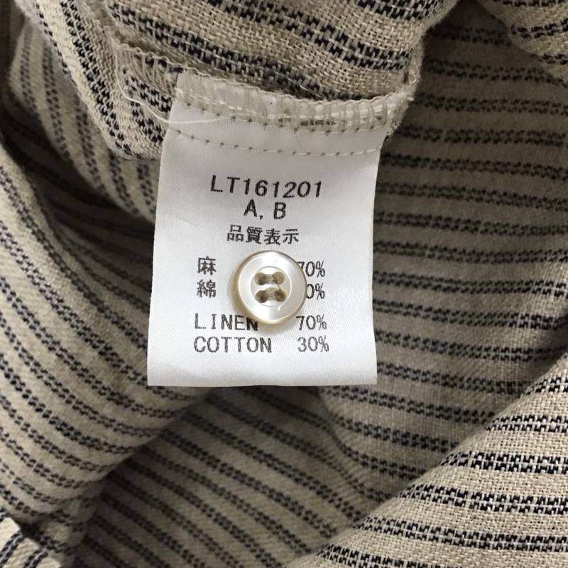 イチ ichi カットソー 長袖 ストライプ マルチカラー / マルチカラー / レディース USED 古着 中古 10139543