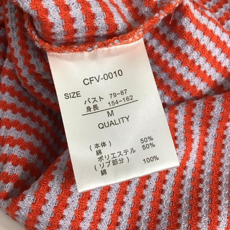 セポ cepo Tシャツ 半袖 CFV-0010 ワッフル5ブソデT タグ付き 5分袖 M ボーダー柄 マルチカラー / マルチカラー / レディース USED 古着 中古 10112137