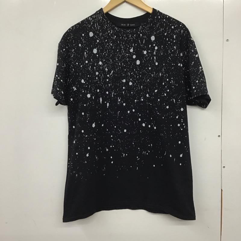 ノーアイディー NO ID. Tシャツ 半袖 半袖カットソー プリントTシャツ クルーネックカットソー 1 プリント 黒 / ブラック / メンズ USED 古着 中古 10139817