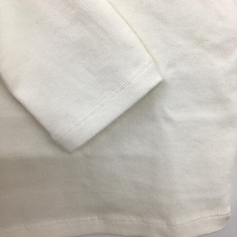 ザラ ZARA Tシャツ 長袖 S 無地 白 / ホワイト / レディース USED 古着 中古 10136518