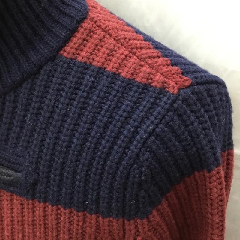 トミーヒルフィガー TOMMY HILFIGER ジャケット、上着 ジャケット、ブレザー 長袖ニットジャケット 前開きニットカーディガン カジュアルジャケット M ボーダー柄 マルチカラー / マルチカラー / メンズ USED 古着 中古 10113546