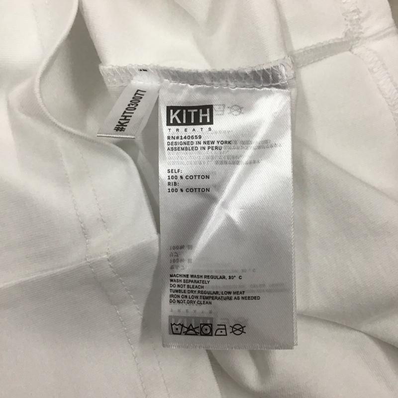 キス KITH Tシャツ 半袖 半袖カットソー プリントカットソー クルーネックカットソー S ロゴ、文字 白 / ホワイト /  メンズ USED 古着 中古 10111011